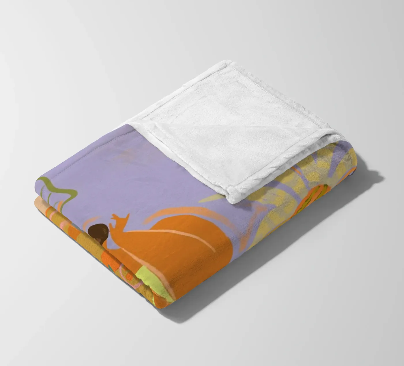 Catch Up fleece blanket by Arty Guava