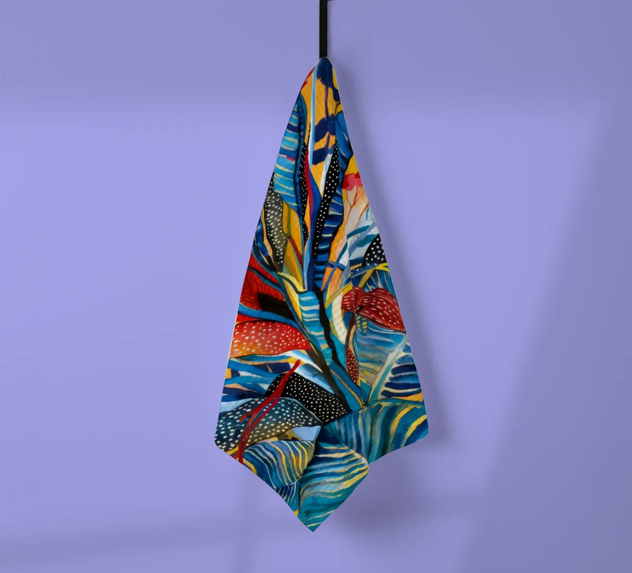 Exotic Bloom Burst torchon de Vivid Reverie