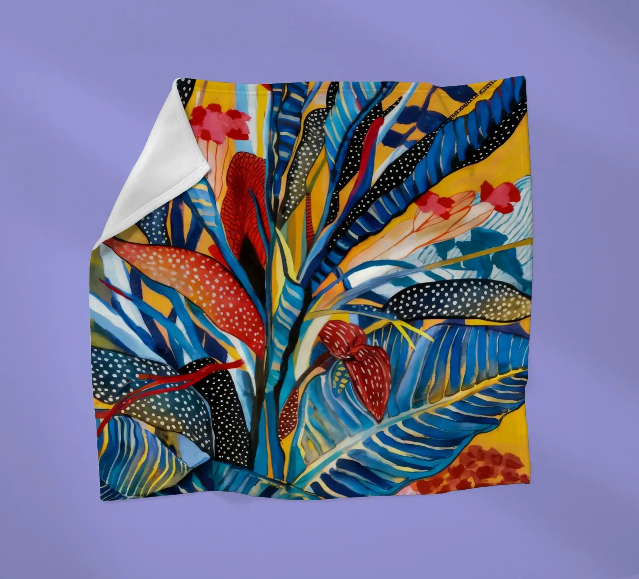 Fioritura esotica coperta in pile da Vivid Reverie