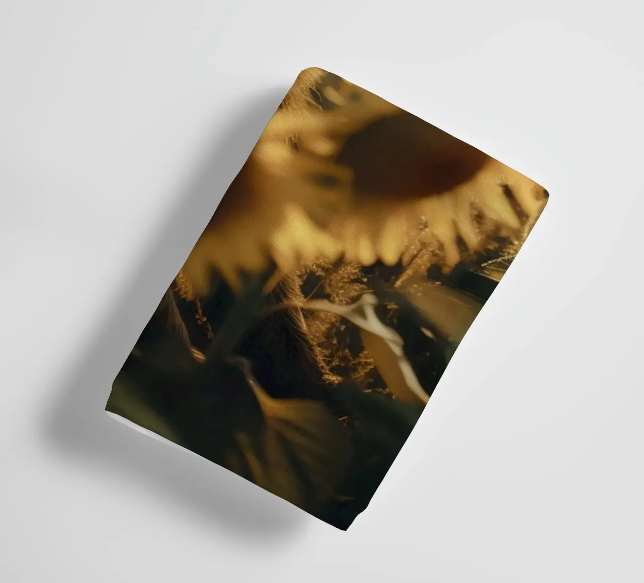 Meditation sloth with sunflowers towel by SlothStella