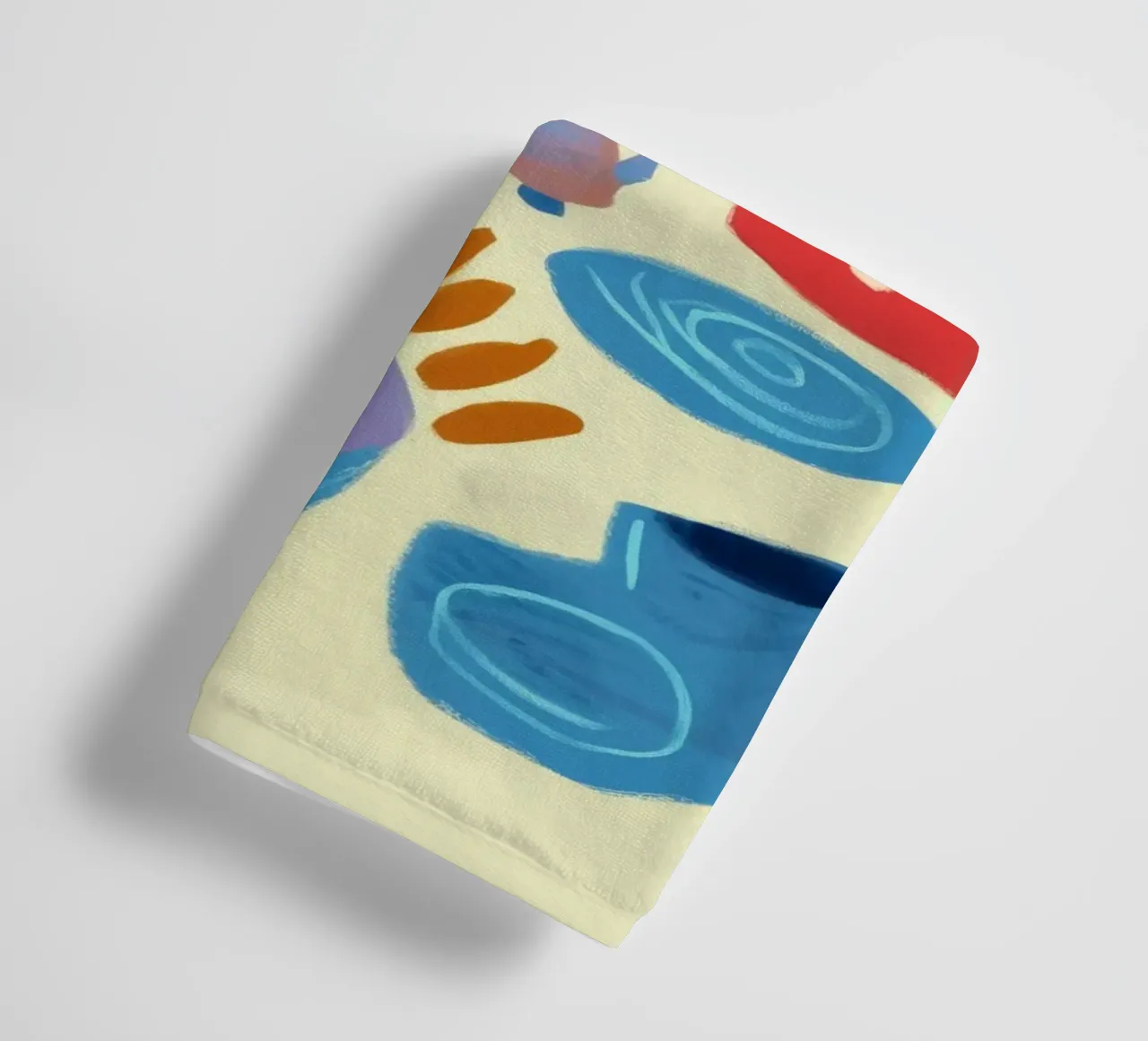 Fruitful Abstract Tea towel by Moonlite Desire