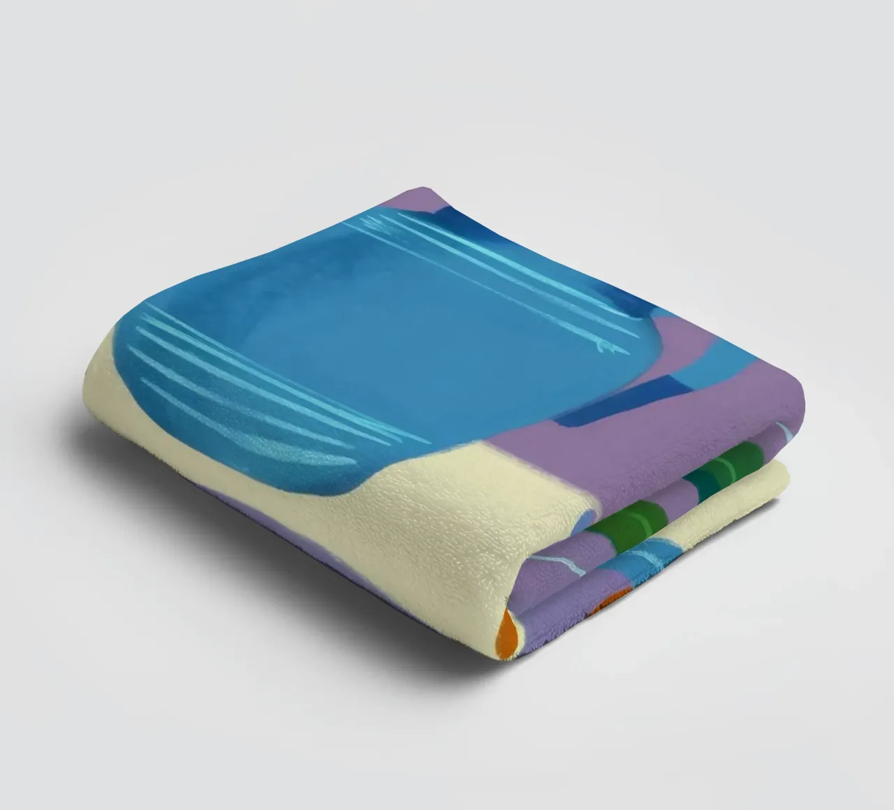 Fruitful Abstract Tea towel by Moonlite Desire