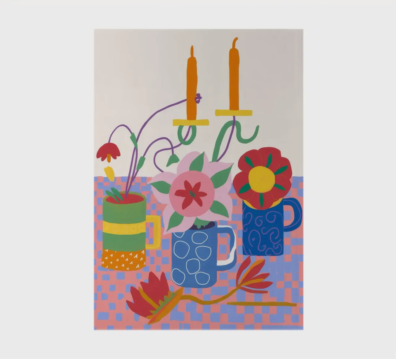 Candlelit Color Chaos notebook by Moonlite Desire