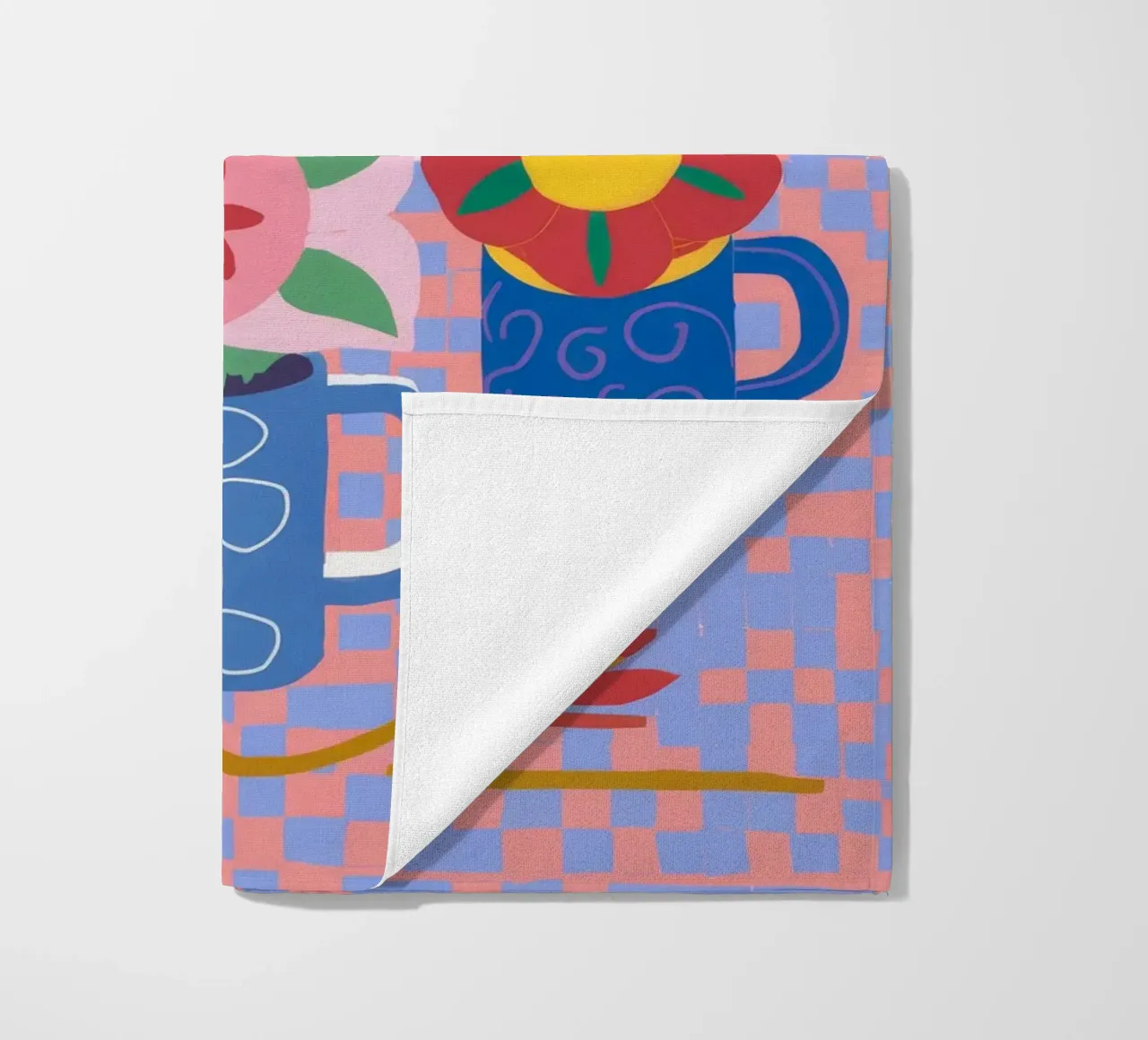 Candlelit Color Chaos beach towel by Moonlite Desire