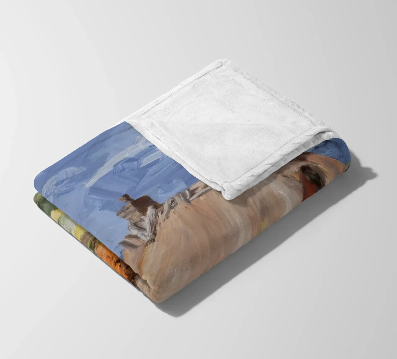 Fattoria con tetto di paglia coperta in pile da Radiance Landscape