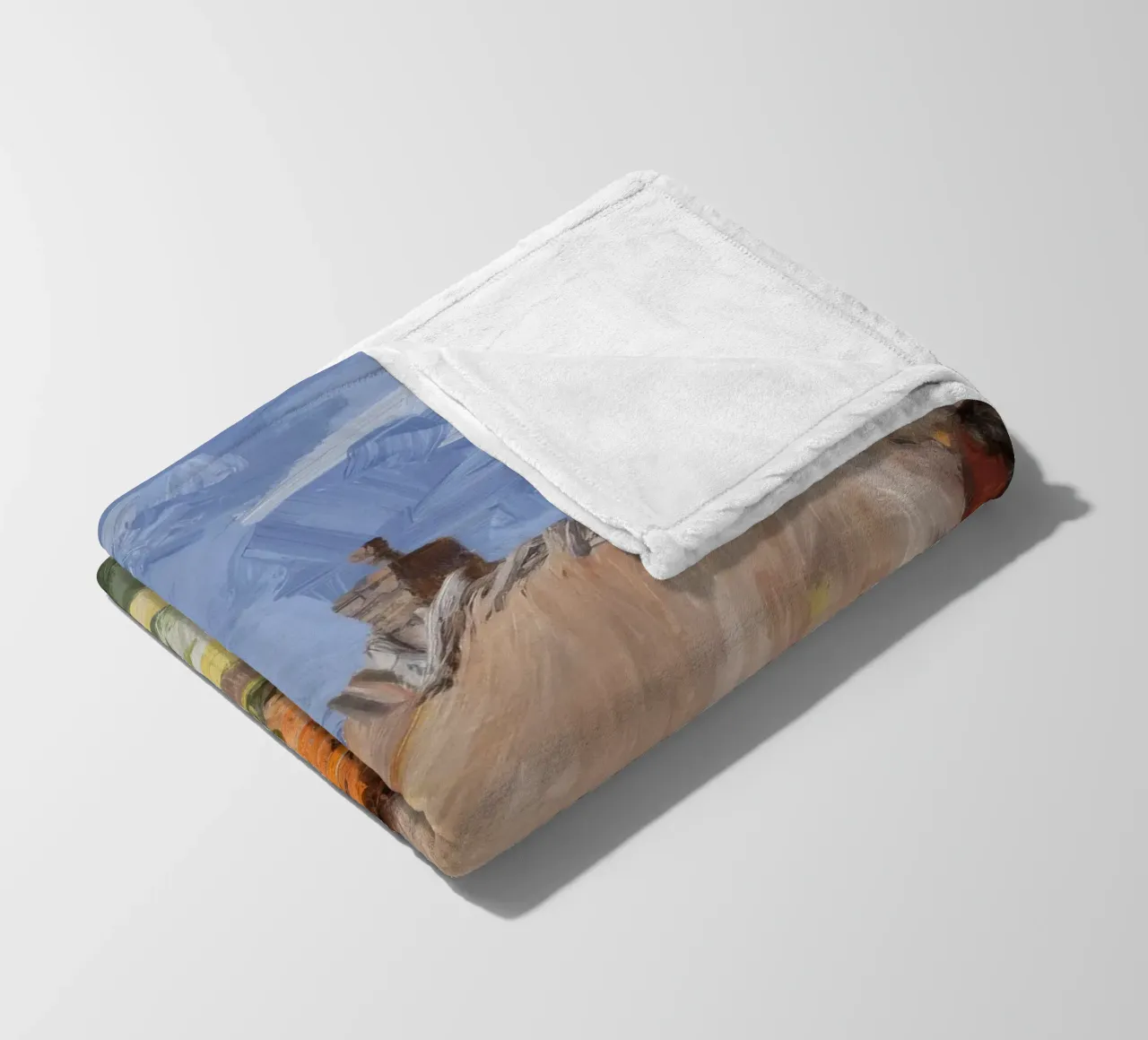 Fattoria con tetto di paglia coperta in pile da Radiance Landscape