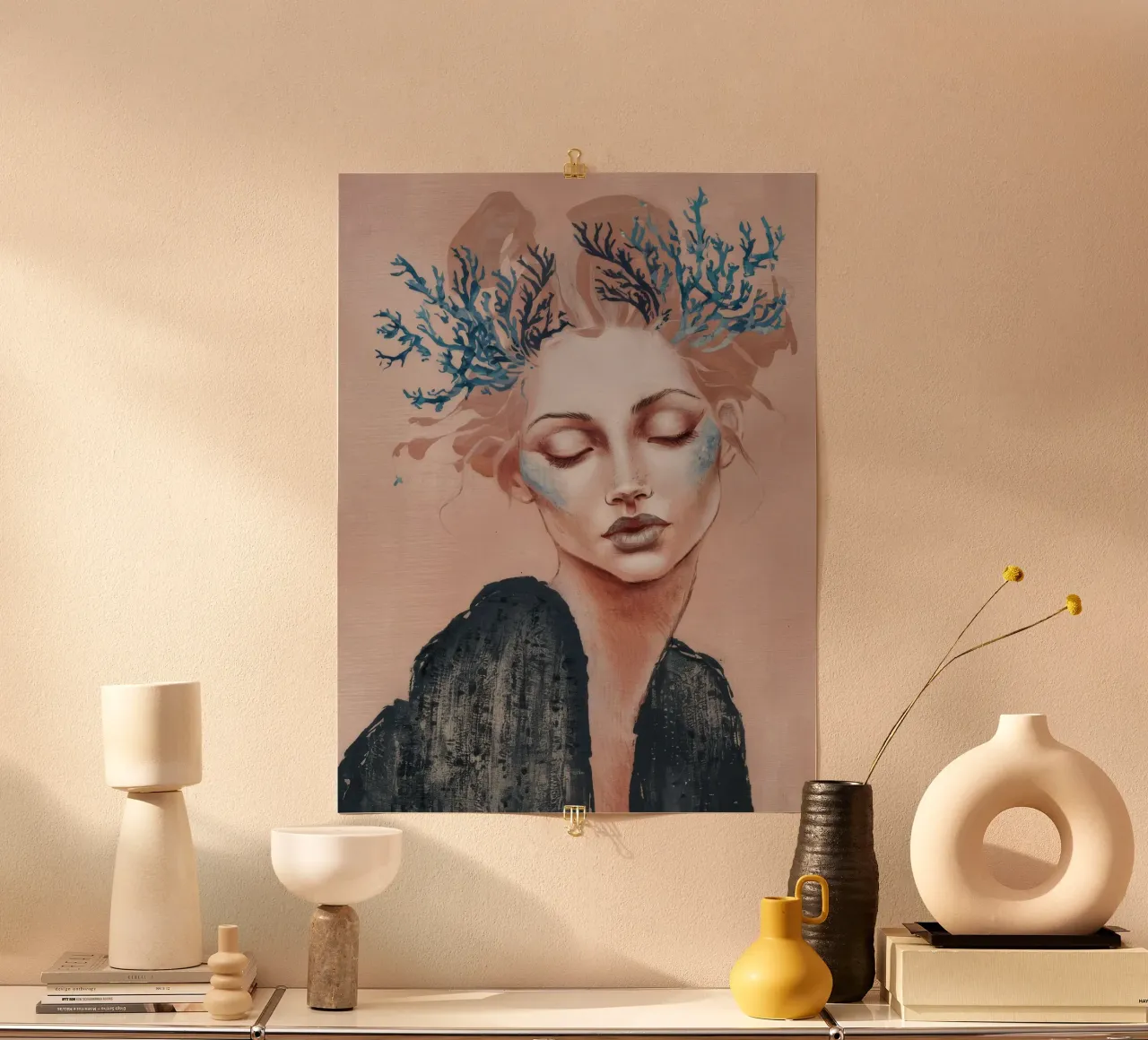 Frost Flower Halo hahnemühle by Vivid Reverie