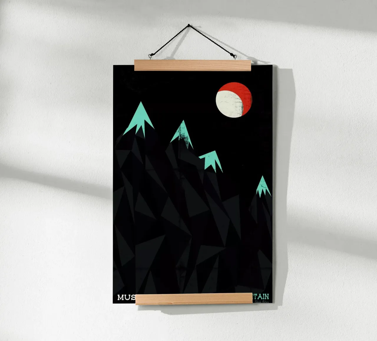 Mussorgsky - Night on Bald Mountain poster con telaio in alluminio da Prelude Posters