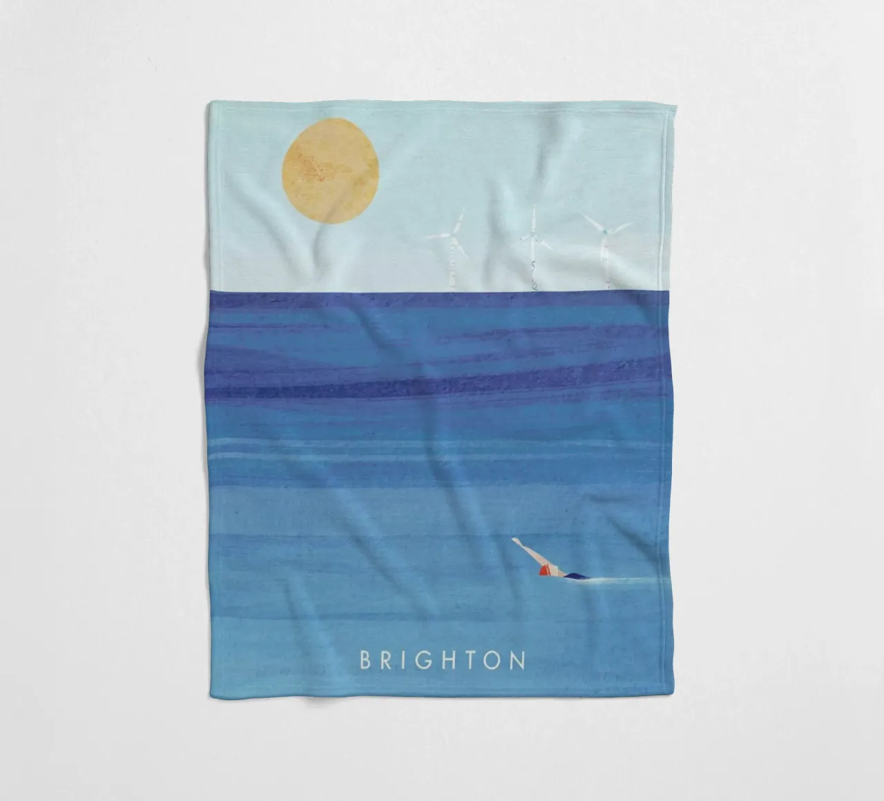 Brighton coperta in pile da Henry Rivers