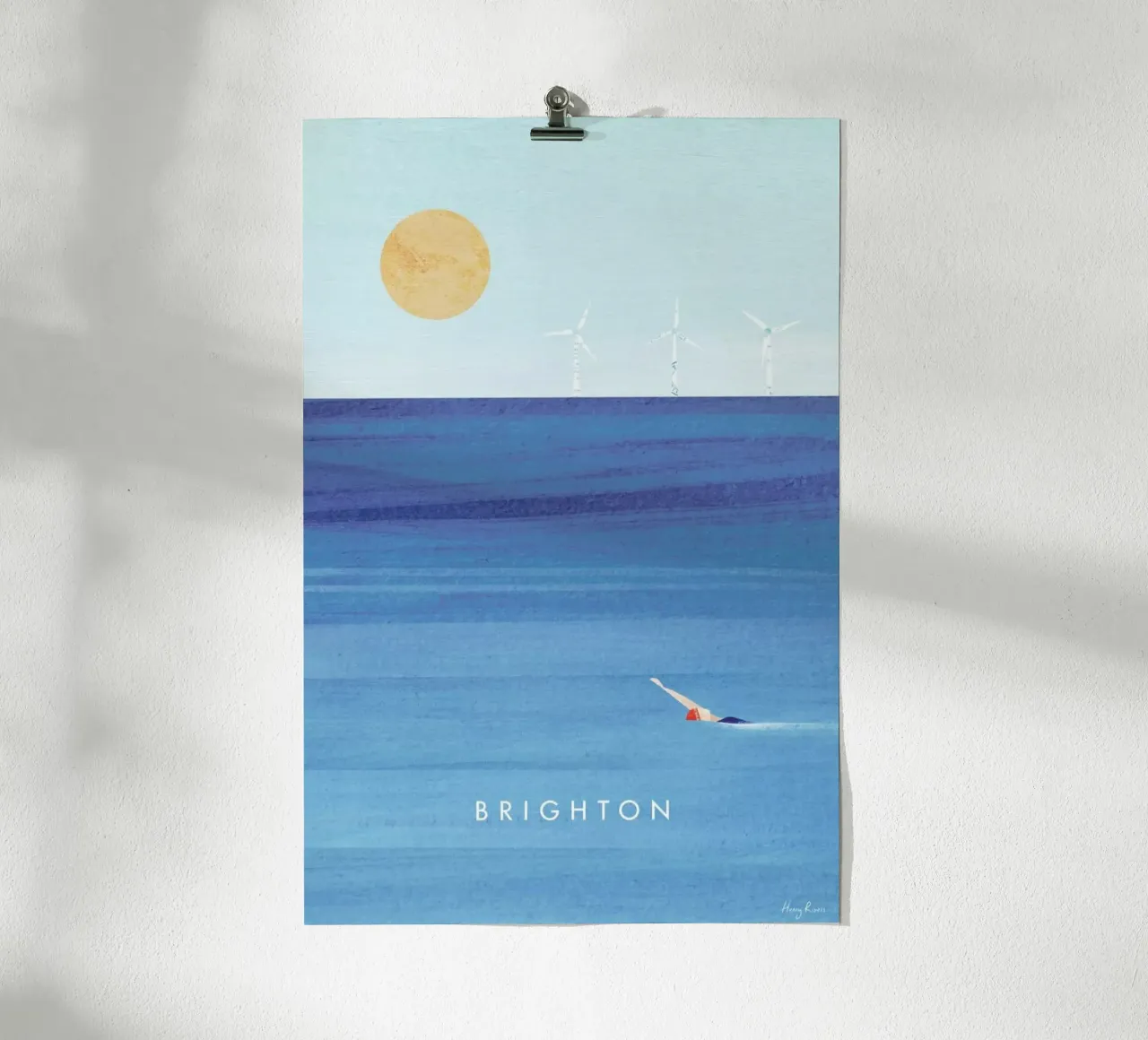 Brighton poster da Henry Rivers
