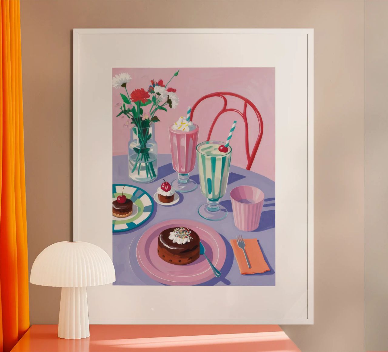 Sweet Cafe Treat poster by Moonlite Desire
