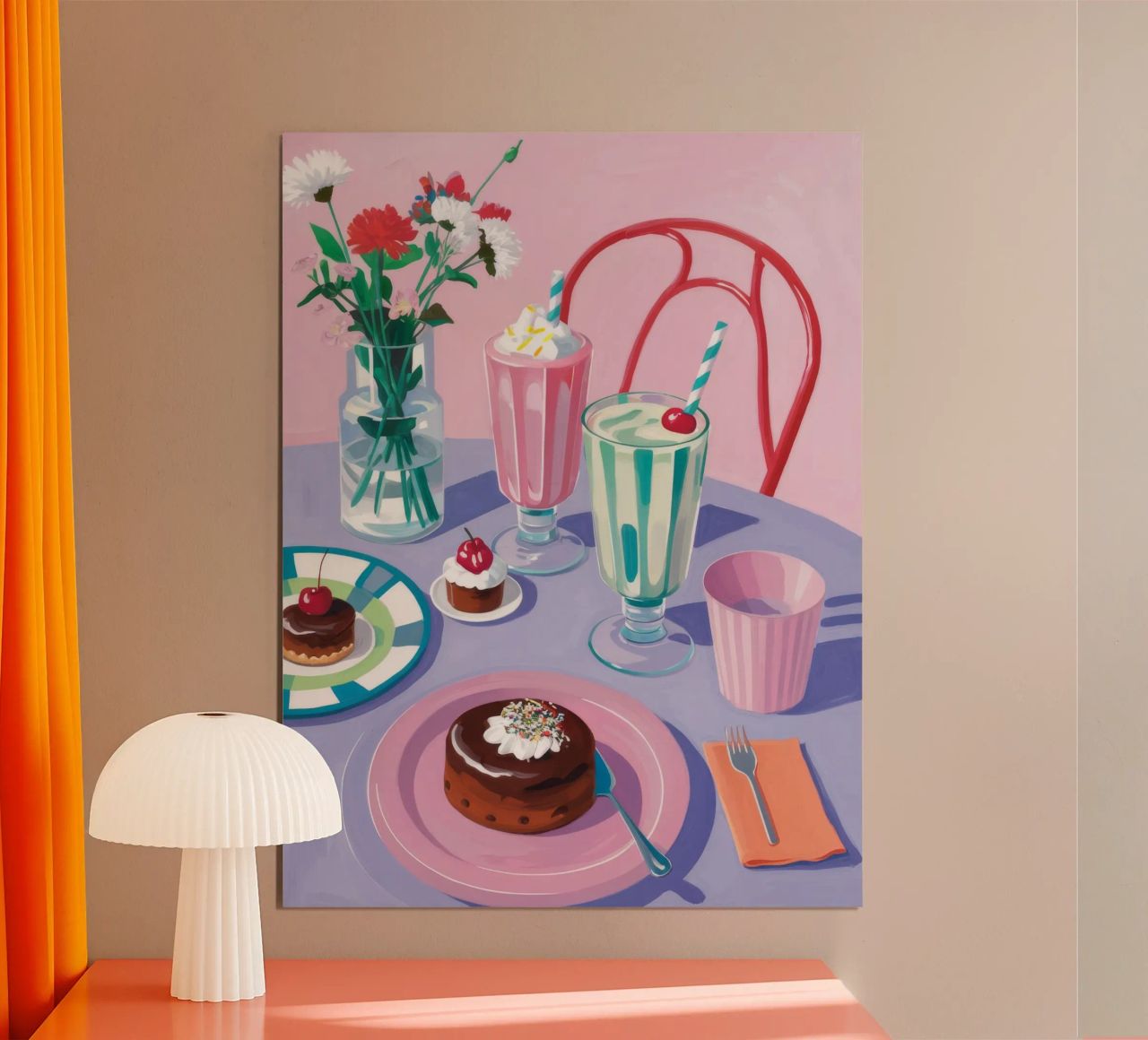 Sweet Cafe Treat poster by Moonlite Desire
