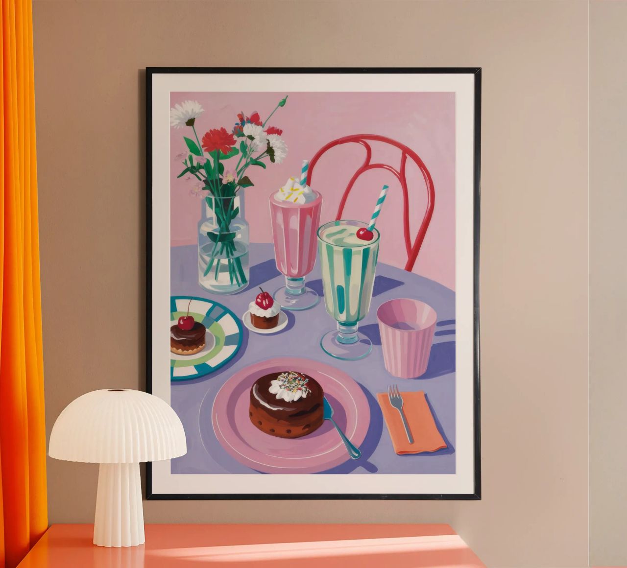Sweet Cafe Treat poster by Moonlite Desire