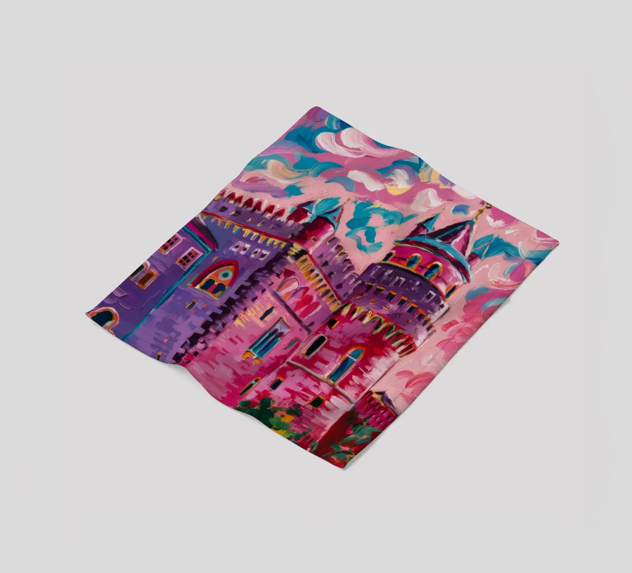 Magenta Castle Fantasy coperta in pile da Lush Essence