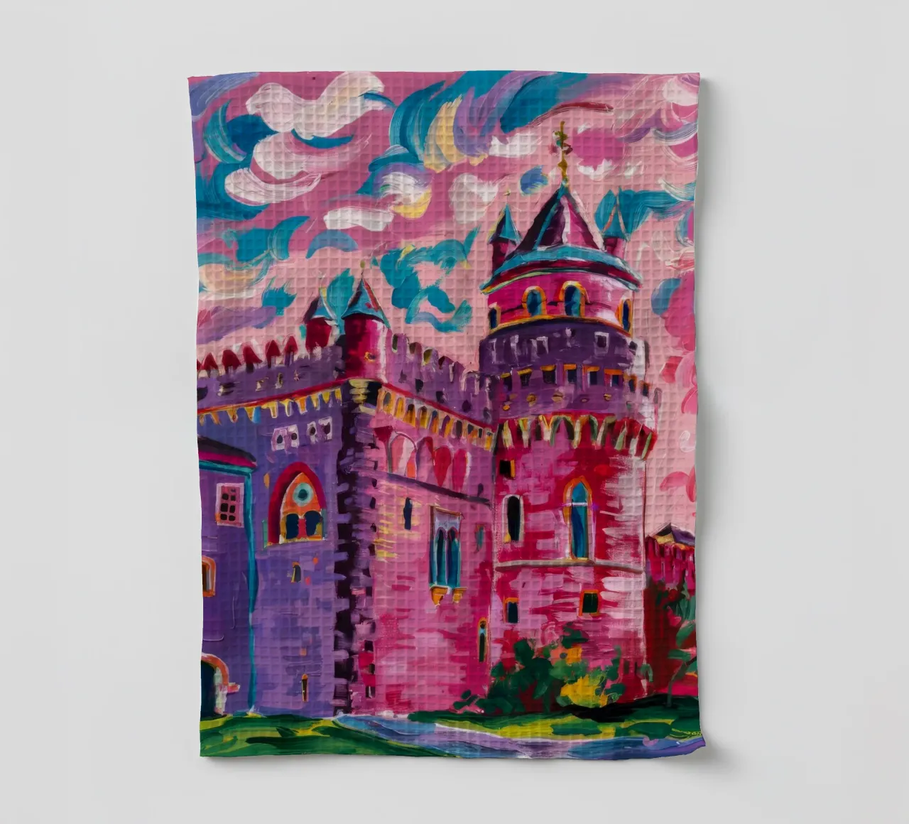 Magenta Castle Fantasy canovaccio da cucina da Lush Essence