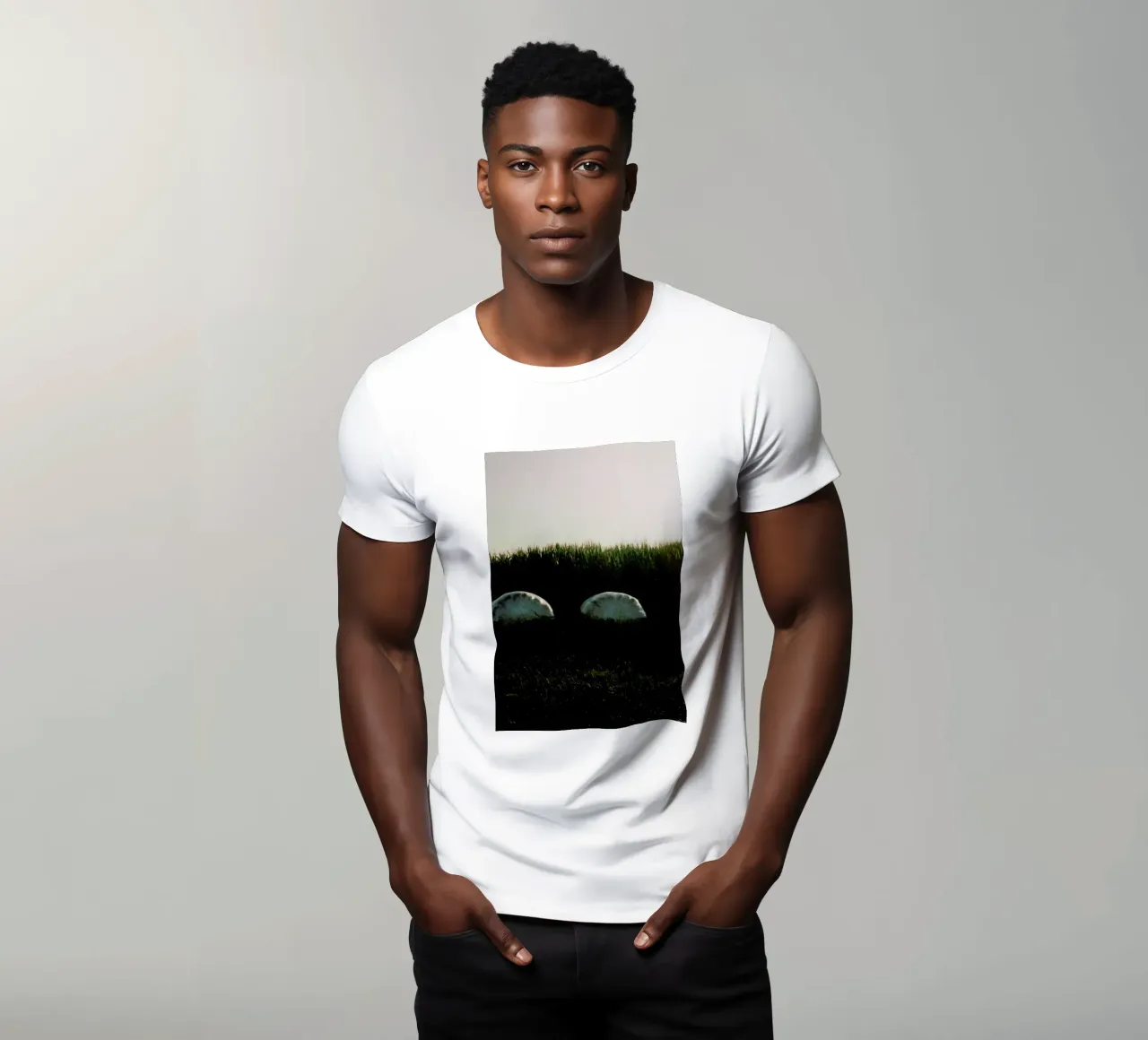 Analog Series Fields At Sundown T-Shirt von Sebastian Hilgetag