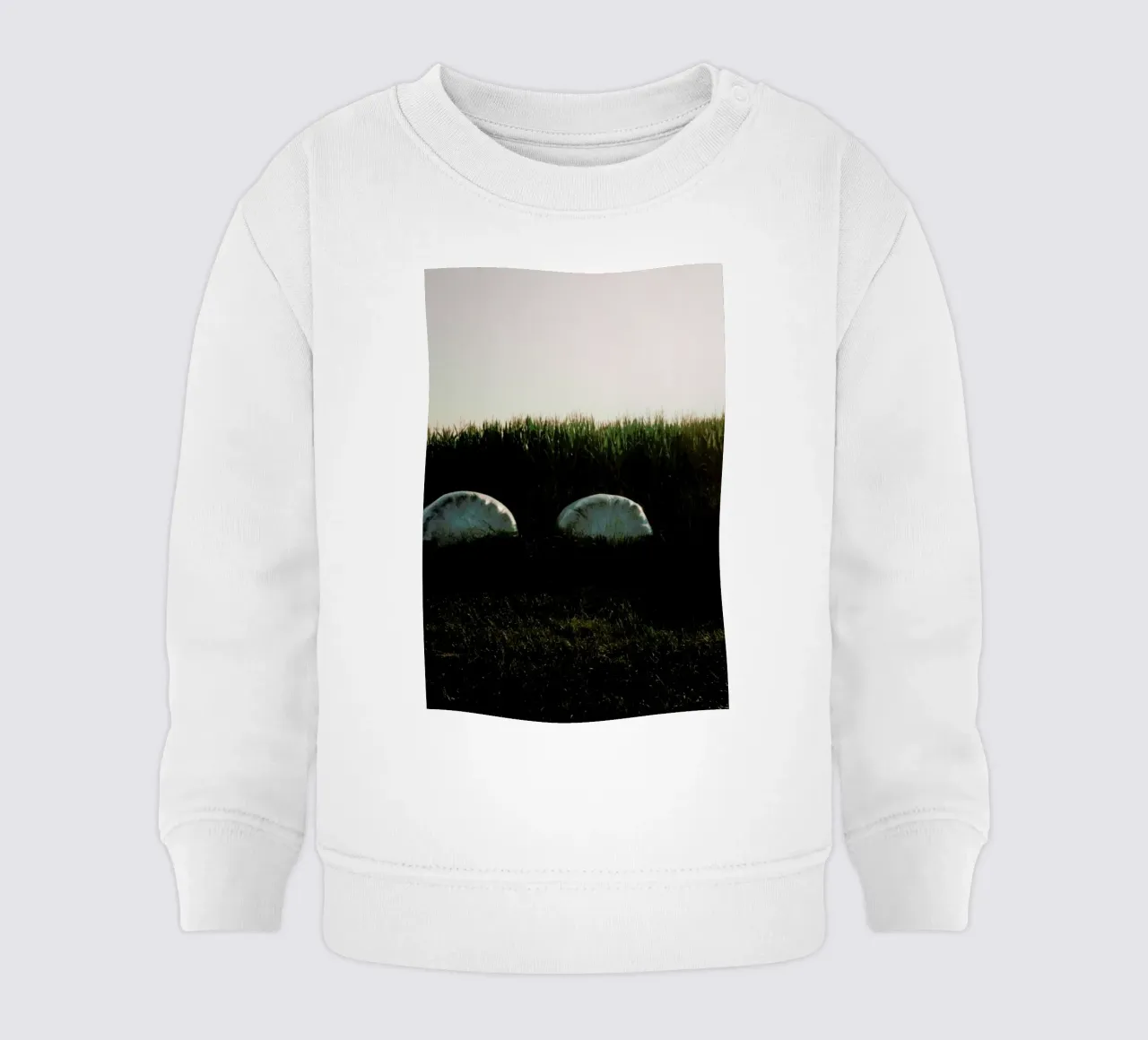 Analog Series Fields At Sundown sweat pour bébé de Sebastian Hilgetag