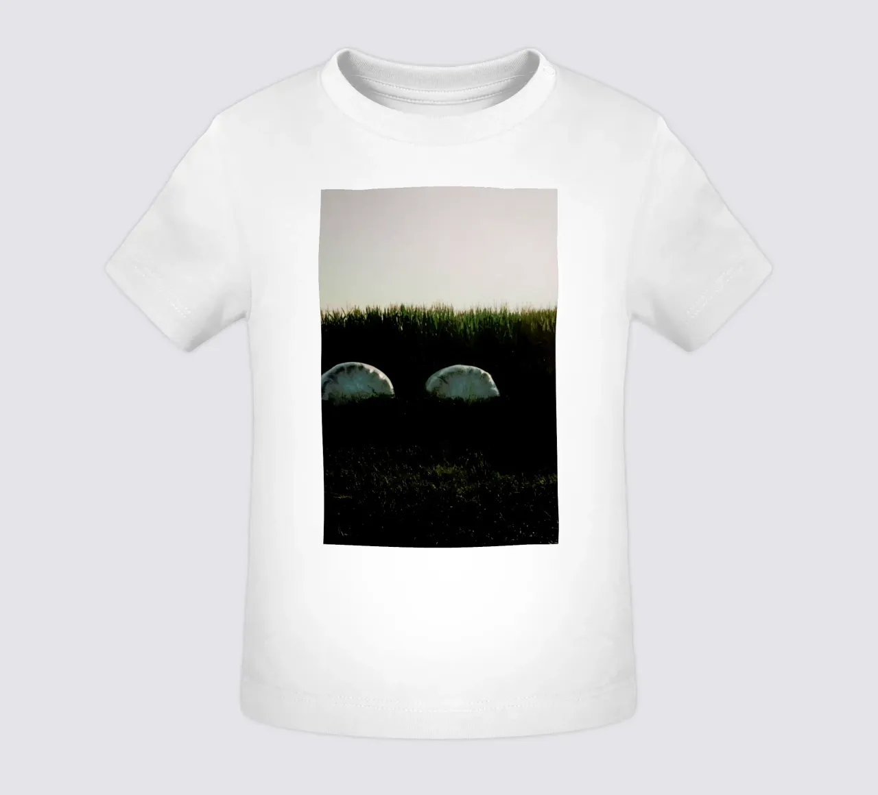 Analog Series Fields At Sundown baby t-shirt van Sebastian Hilgetag