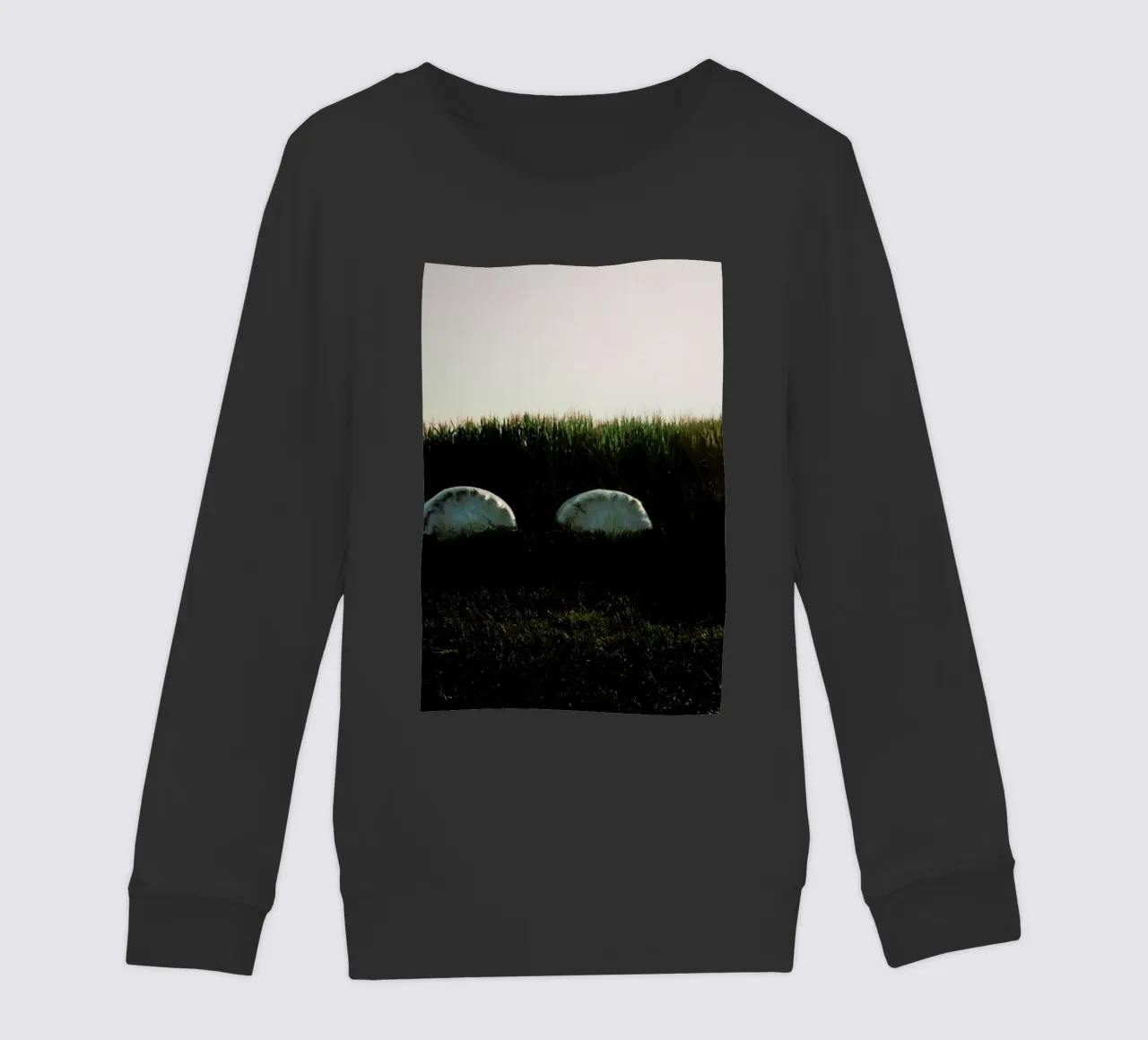 Analog Series Fields At Sundown felpa bambino da Sebastian Hilgetag