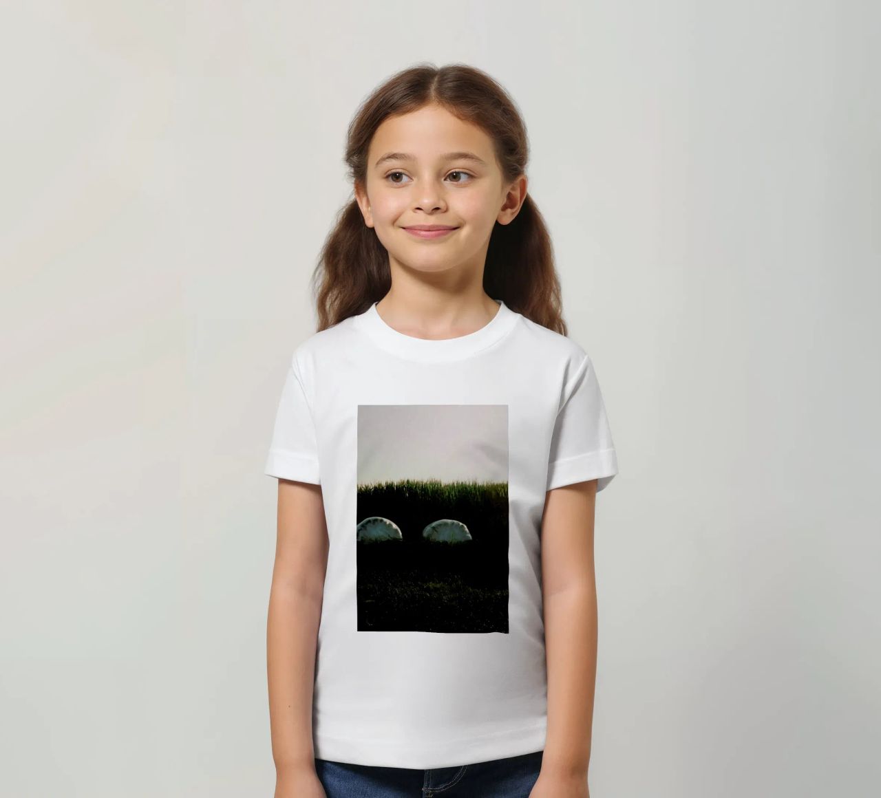 Analog Series Fields At Sundown t-shirt bambini da Sebastian Hilgetag