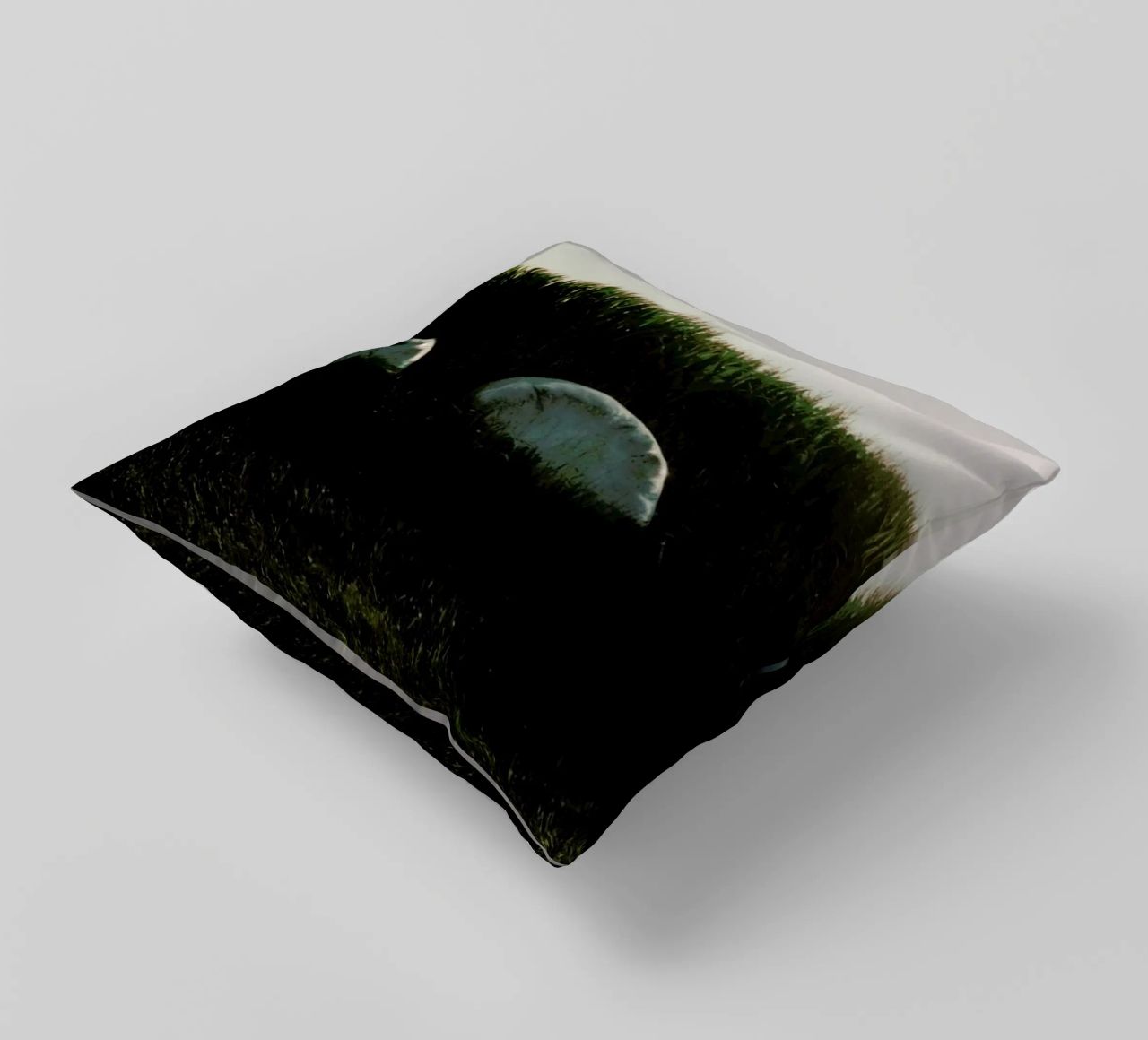 Analog Series Fields At Sundown cuscino da Sebastian Hilgetag