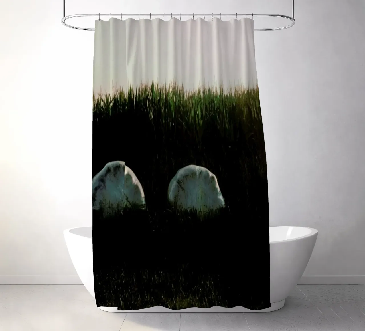 Analog Series Fields At Sundown tenda da doccia da Sebastian Hilgetag