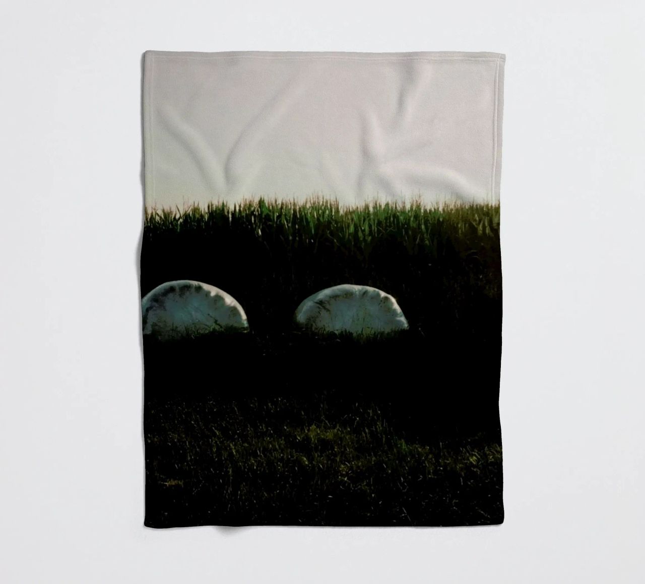 Analog Series Fields At Sundown coperta in pile da Sebastian Hilgetag