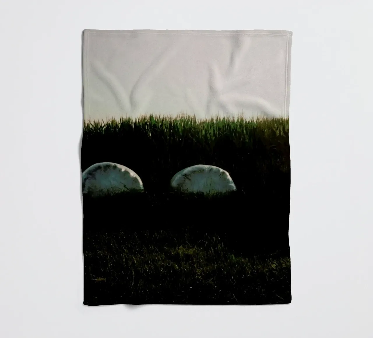 Analog Series Fields At Sundown coperta in pile da Sebastian Hilgetag