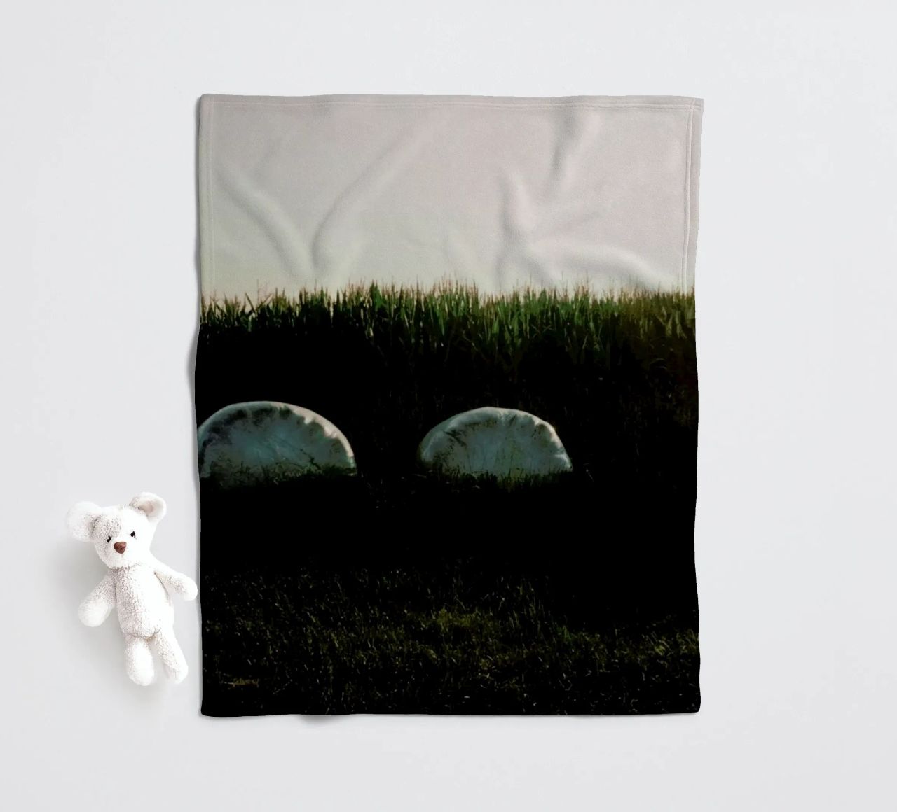 Analog Series Fields At Sundown coperta in pile da Sebastian Hilgetag