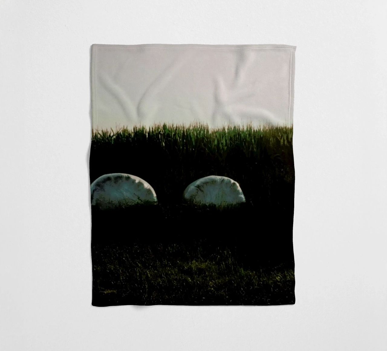 Analog Series Fields At Sundown coperta in pile da Sebastian Hilgetag