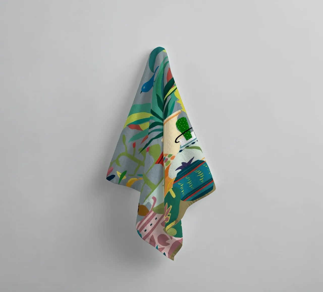 Eclectic Collector's Table towel by Moonlite Desire
