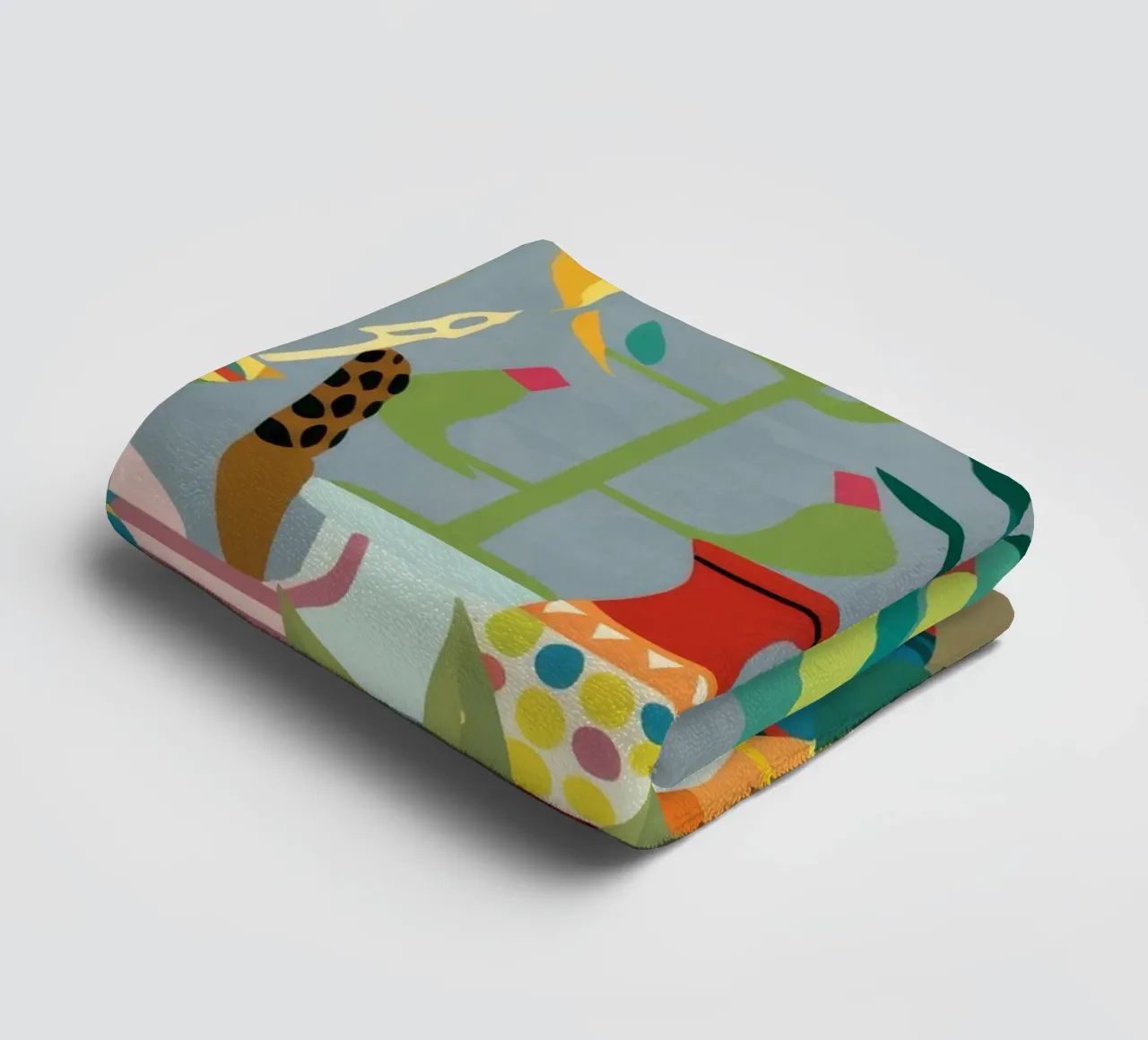 Eclectic Collector's Table towel by Moonlite Desire