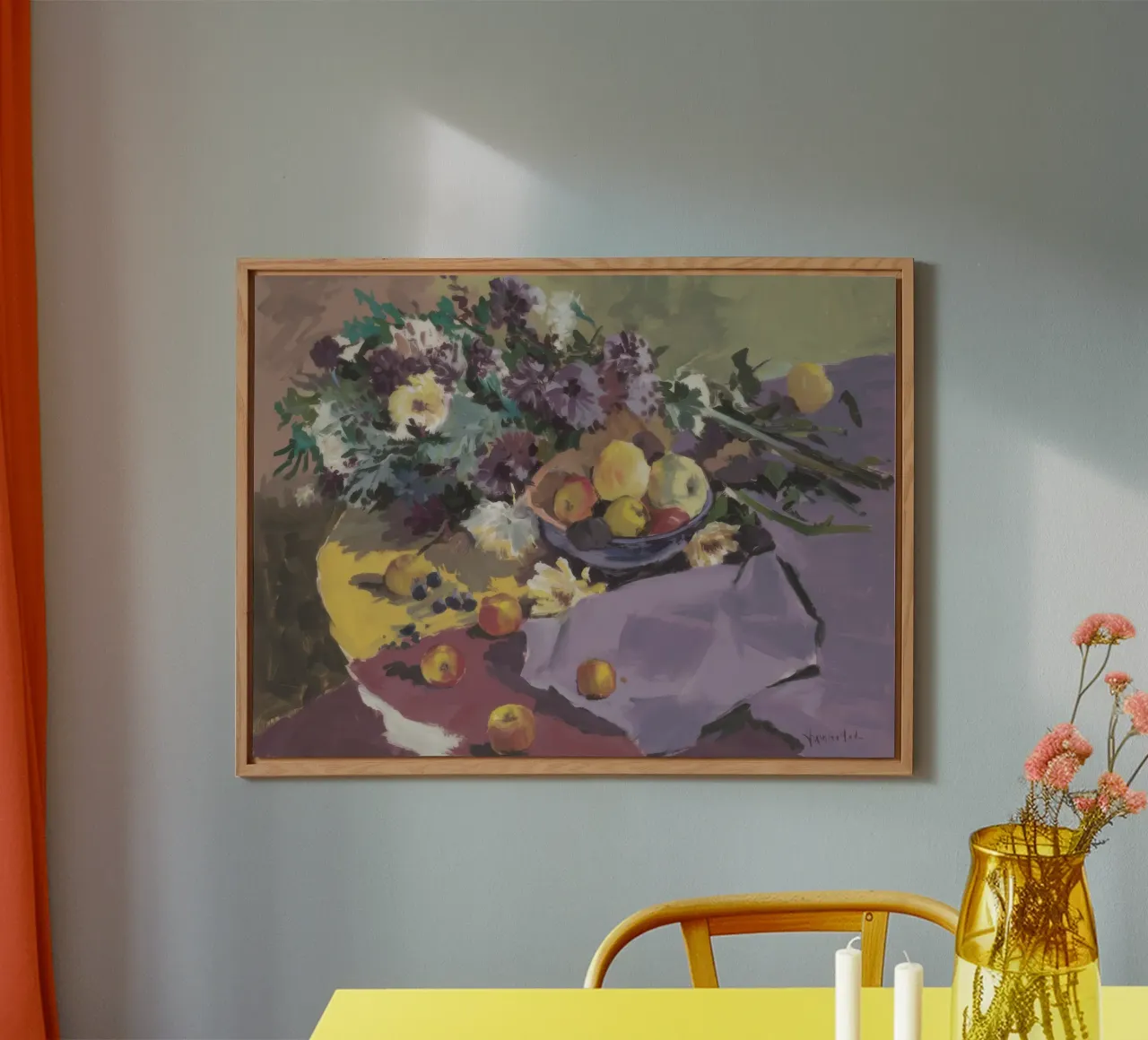 Table's Lemon Light aluminio dibond de Radiance Landscape