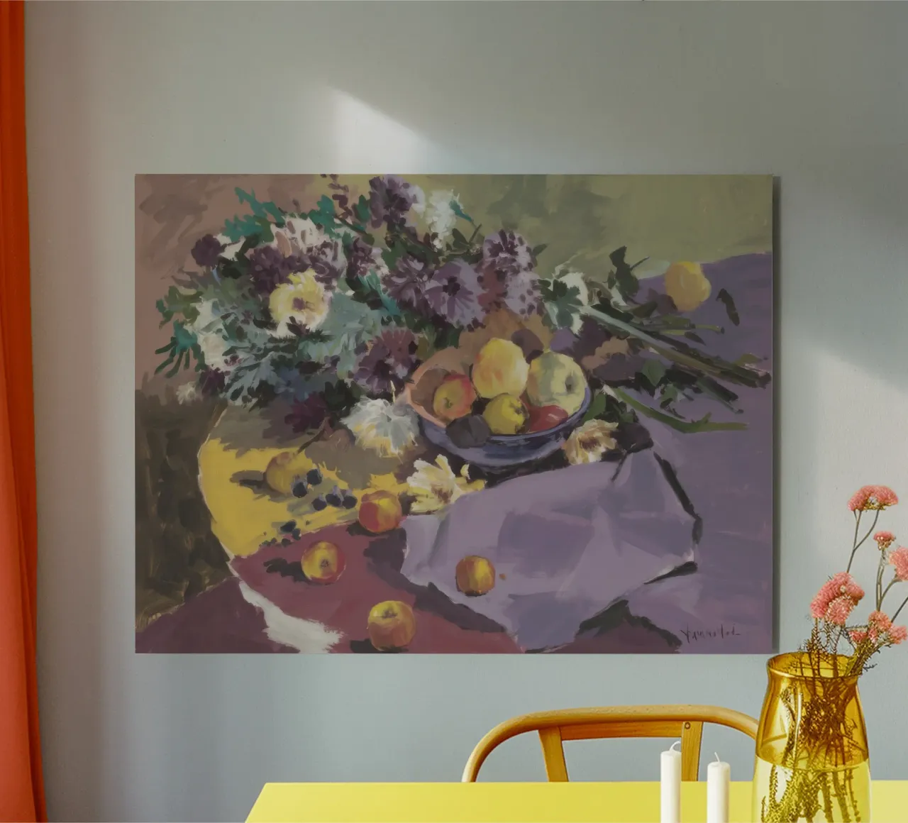 Table's Lemon Light aluminio dibond de Radiance Landscape