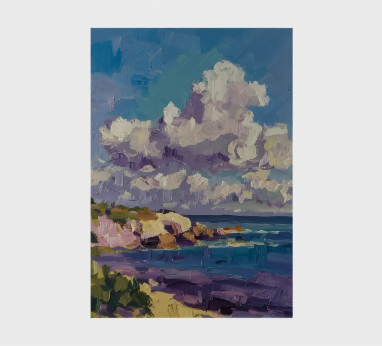 Coastal Cloud Serenity notebook by Lush Essence