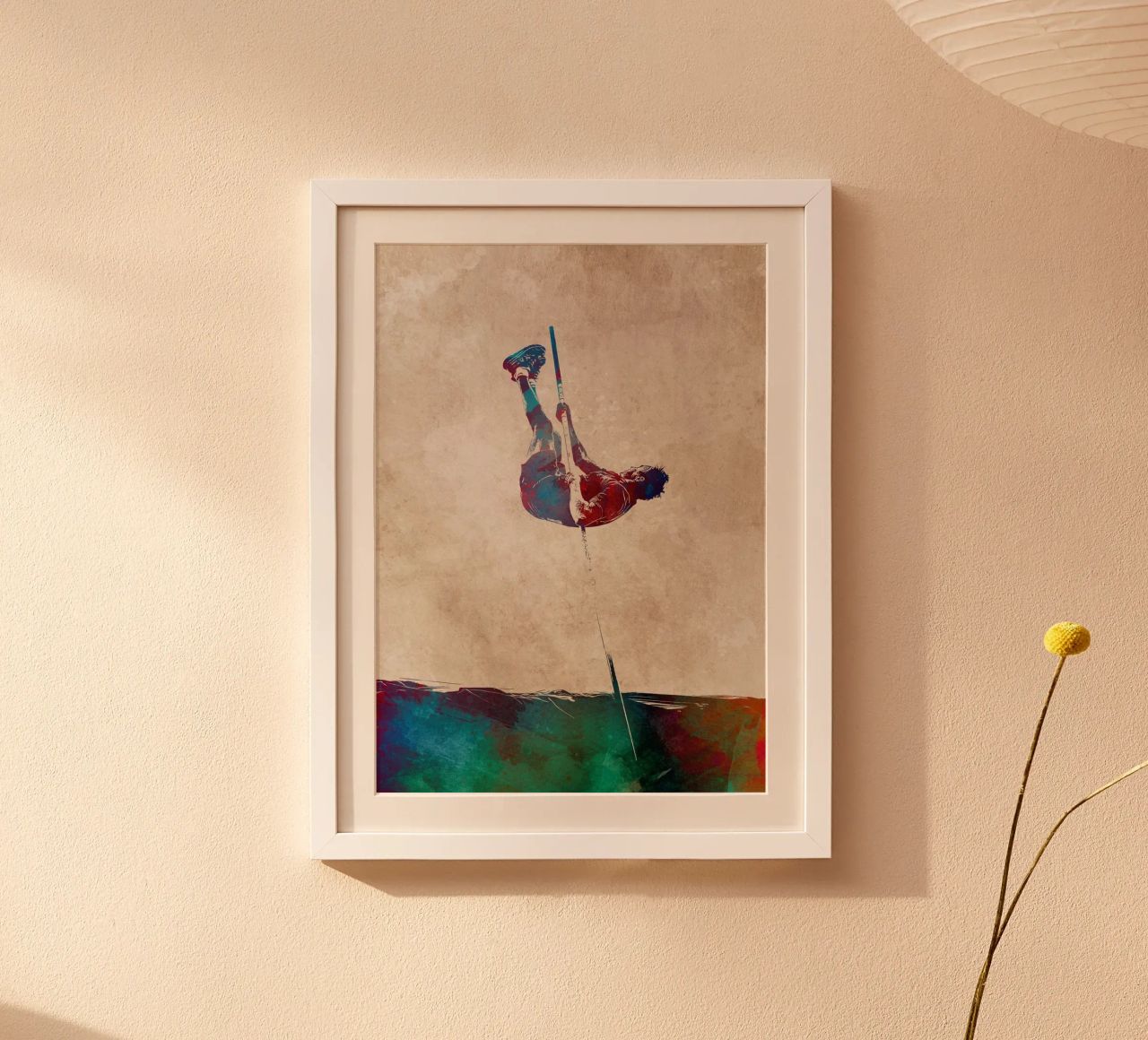 Art du saut à la perche poster de SPORT
