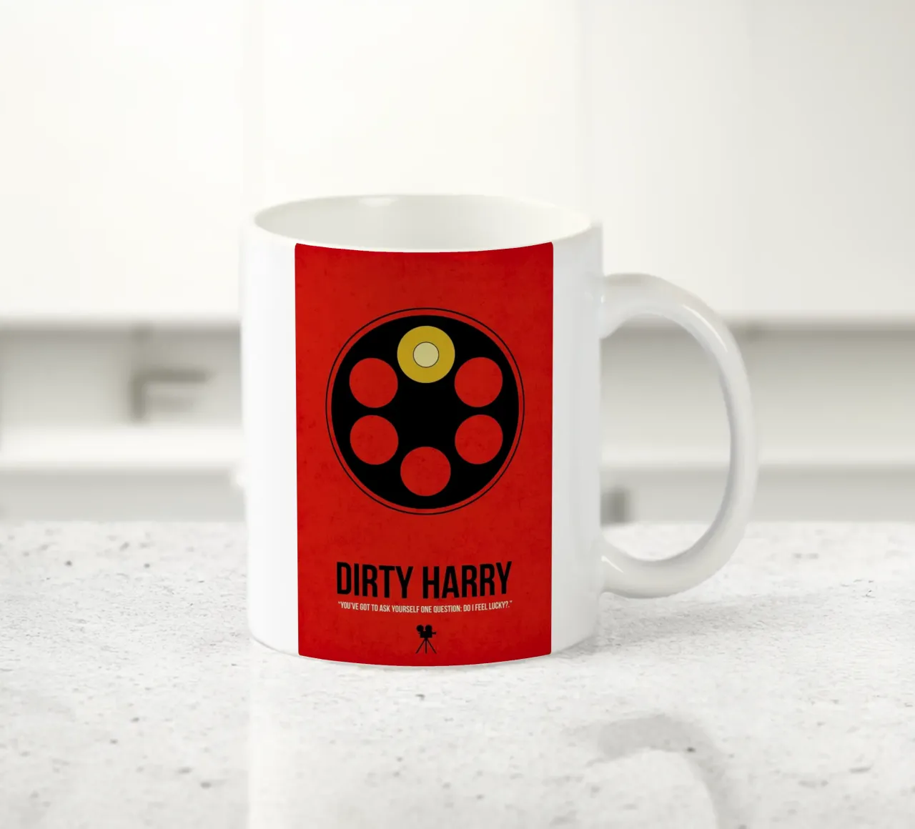 Dirty Harry tazza in ceramica da Naxart