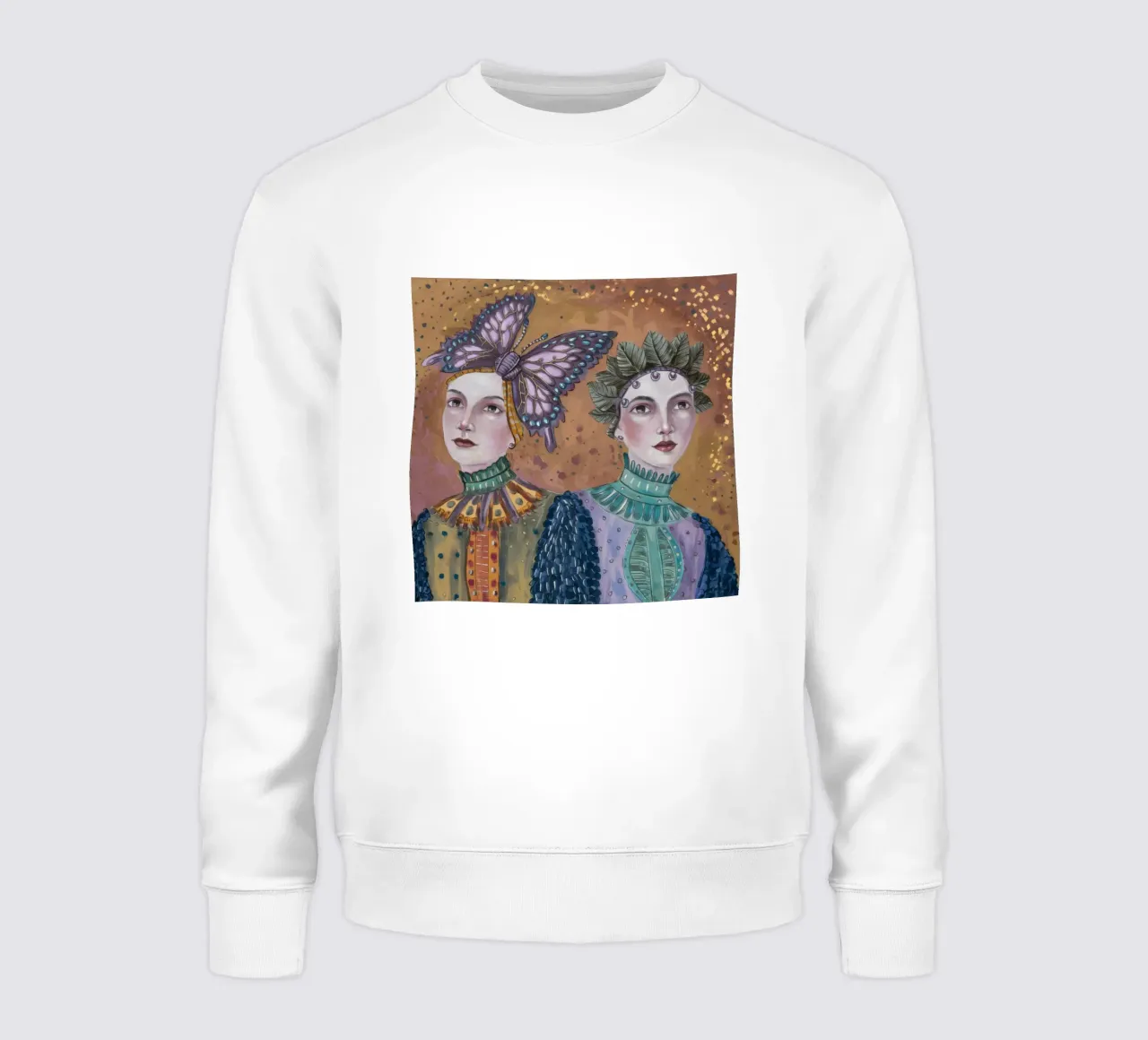Gemelli ad ala di farfalla felpa da Vivid Reverie