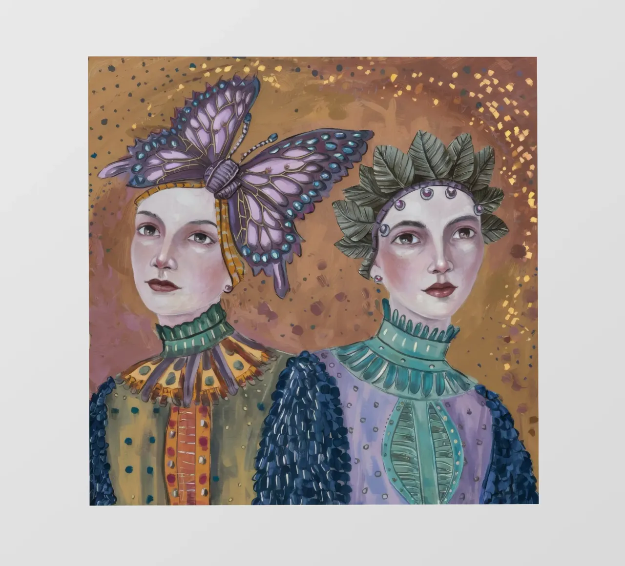 Butterfly Wing Twins photo wallpaper by Vivid Reverie