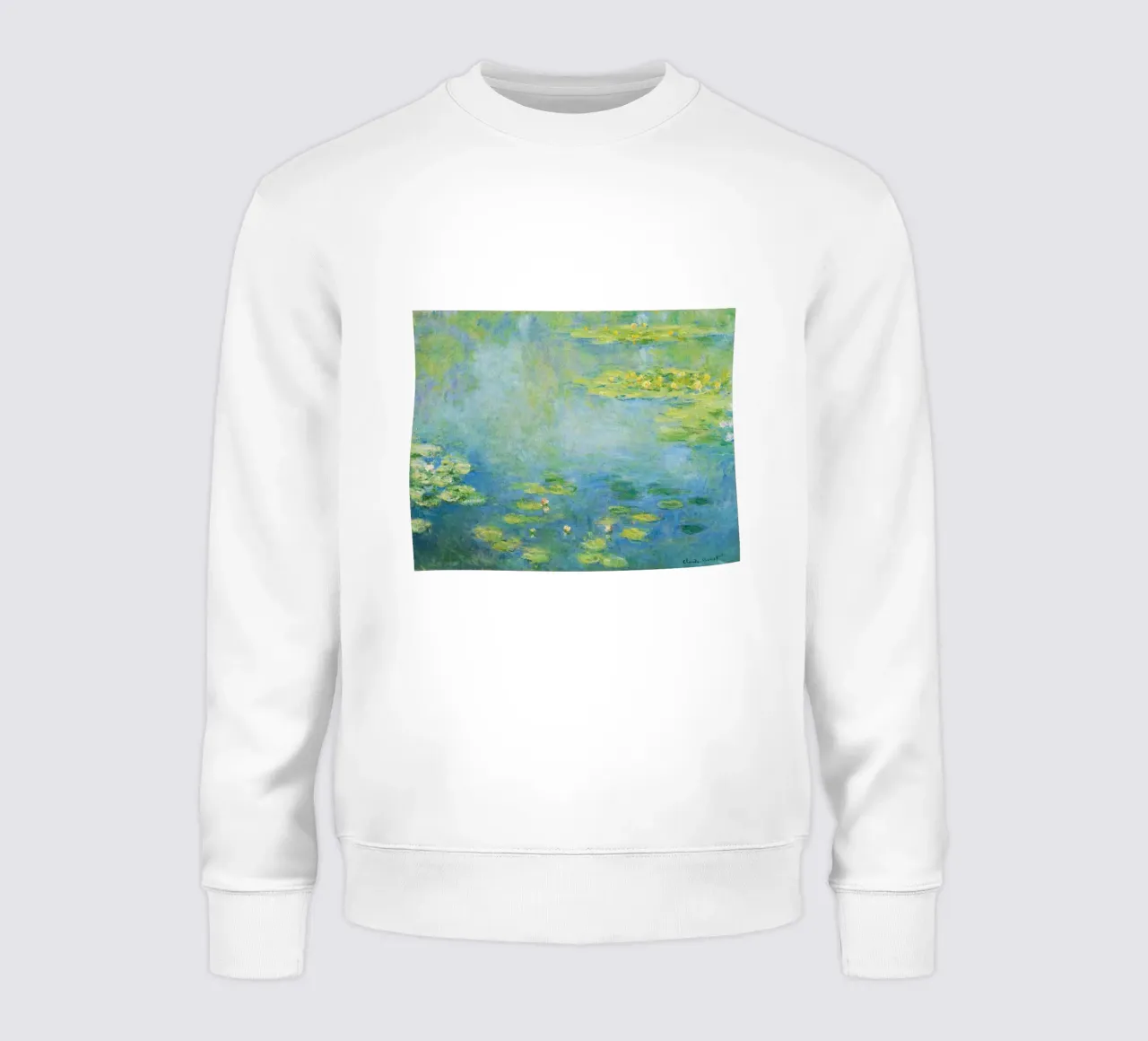 Le ninfee di Claude Monet felpa da Venus Art