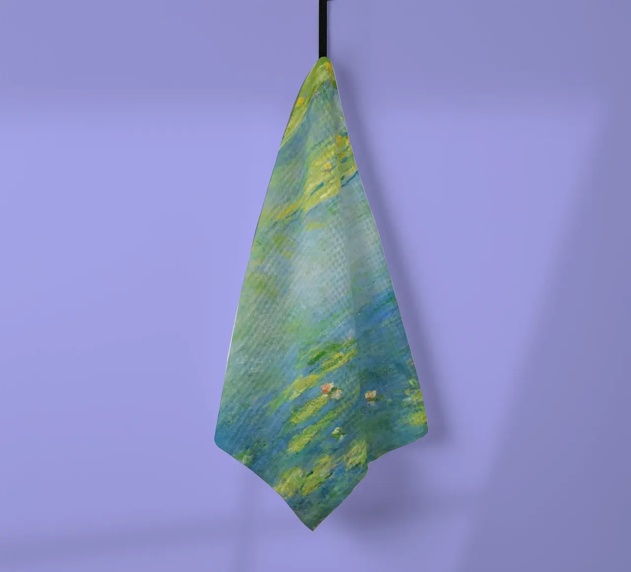 Le ninfee di Claude Monet canovaccio da cucina da Venus Art