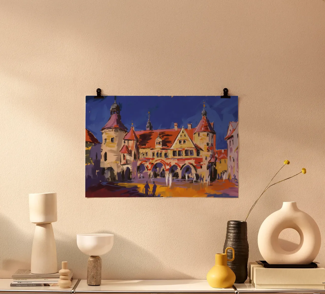 Castle's Grandeur Hilltop hahnemühle by Radiance Landscape