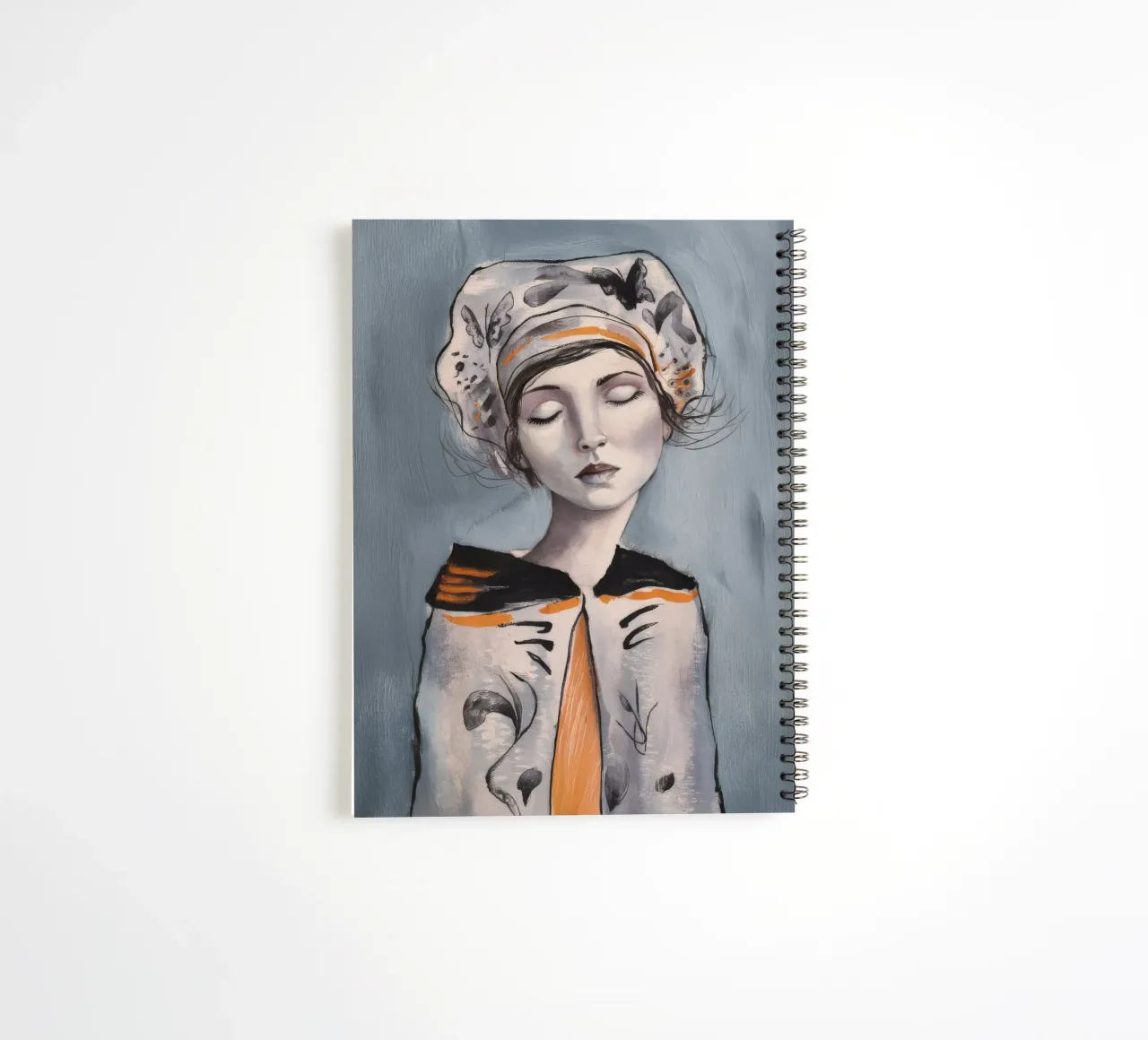 Stone Lid Slumber spiral notebook by Vivid Reverie