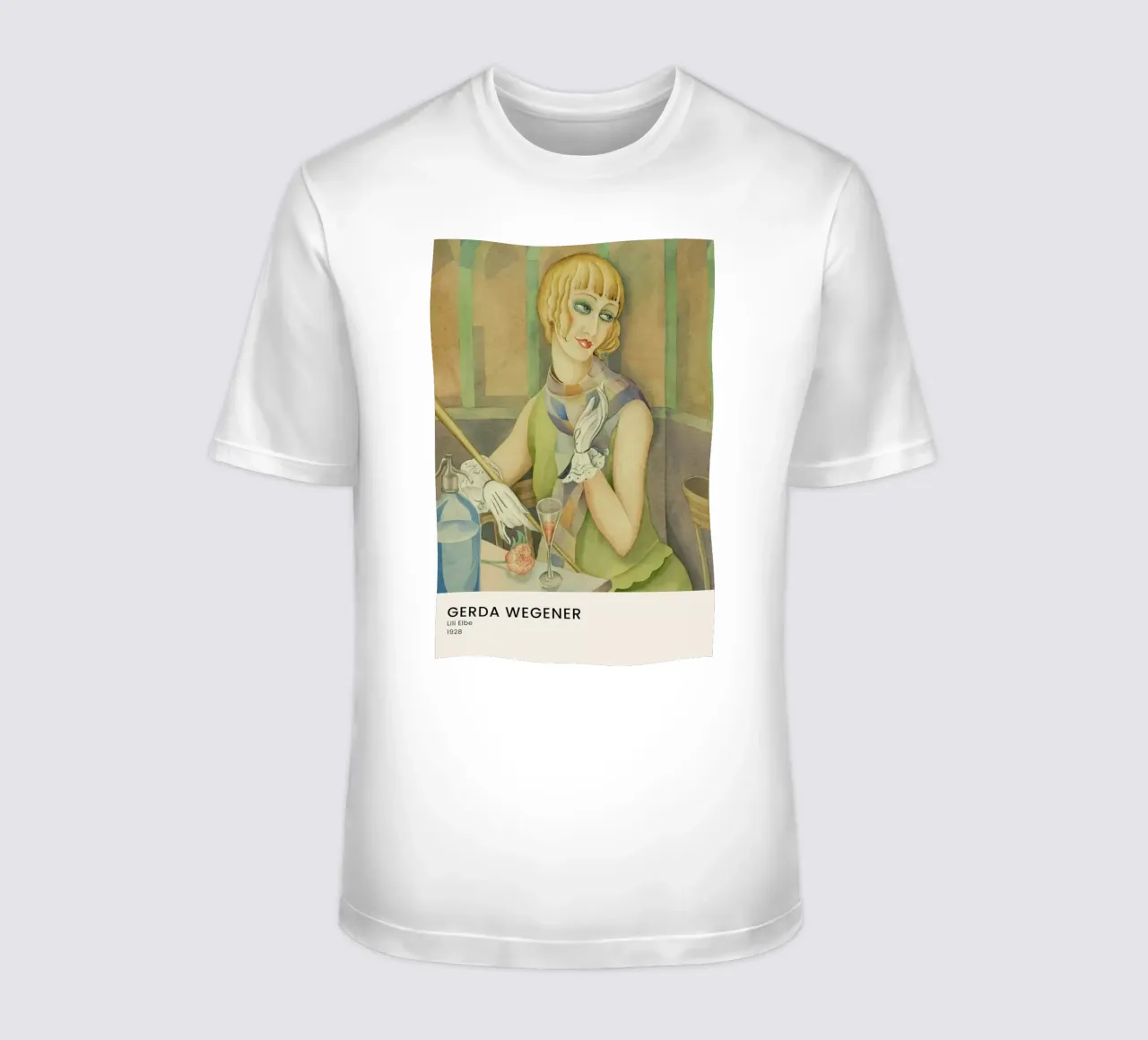 Gerda Wegener - Lili Elbe II t-shirt da Vintage by JUNIQE
