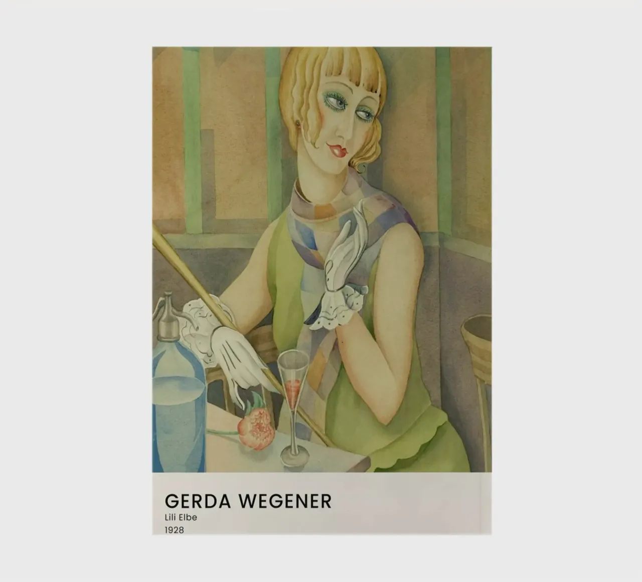 Gerda Wegener - Lili Elbe II diario da Vintage by JUNIQE