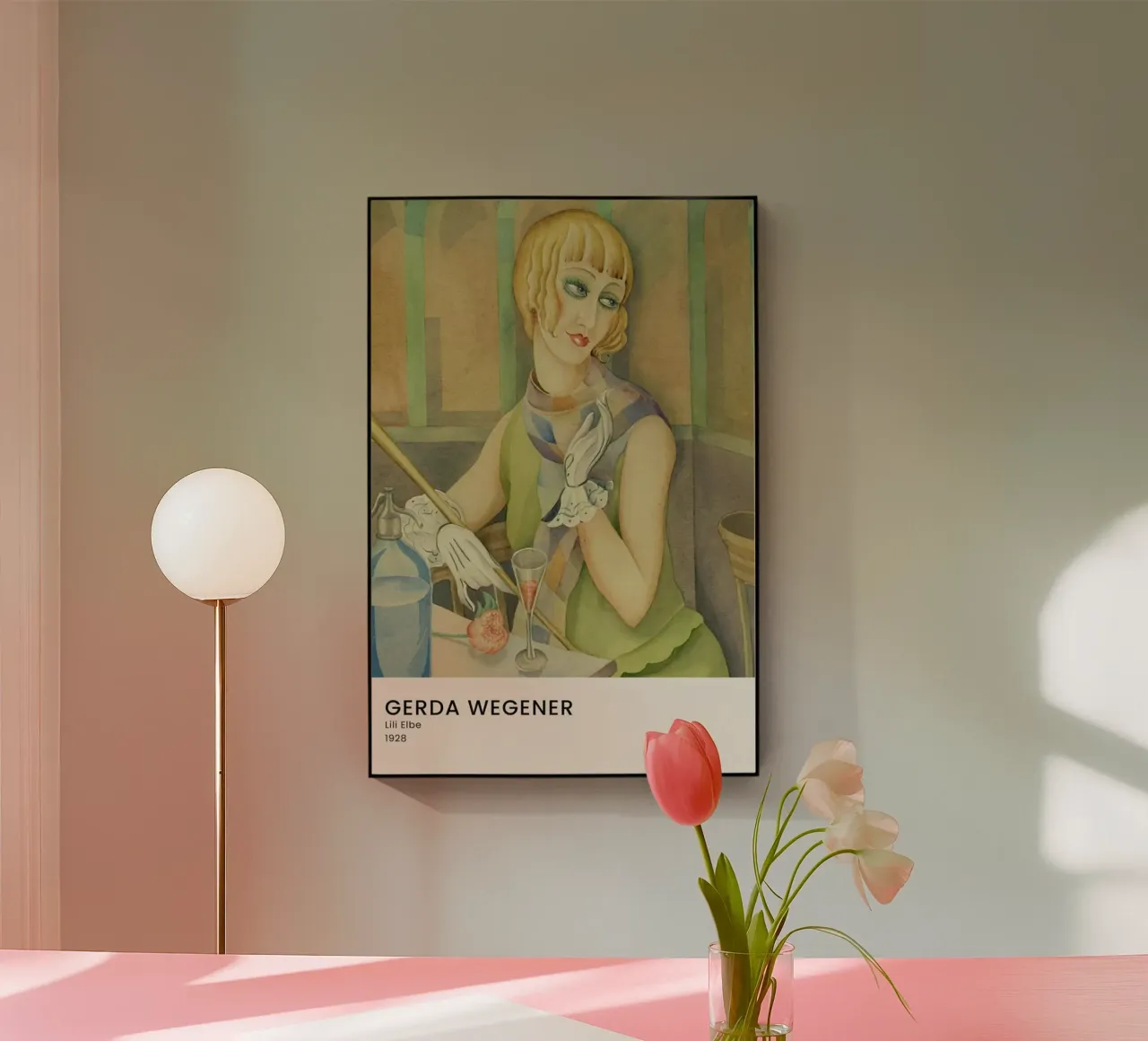 Gerda Wegener - Lili Elbe II plexiglass da Vintage by JUNIQE