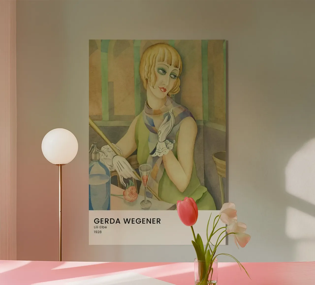 Gerda Wegener - Lili Elbe II plexiglass da Vintage by JUNIQE
