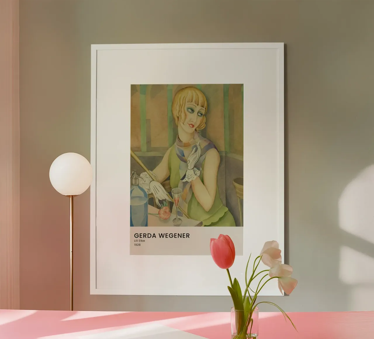 Gerda Wegener - Lili Elbe II carta hahnemühle da Vintage by JUNIQE