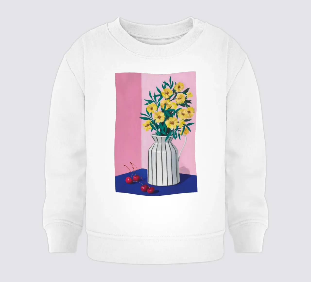 Girasole a righe Pop felpa neonato da Moonlite Desire