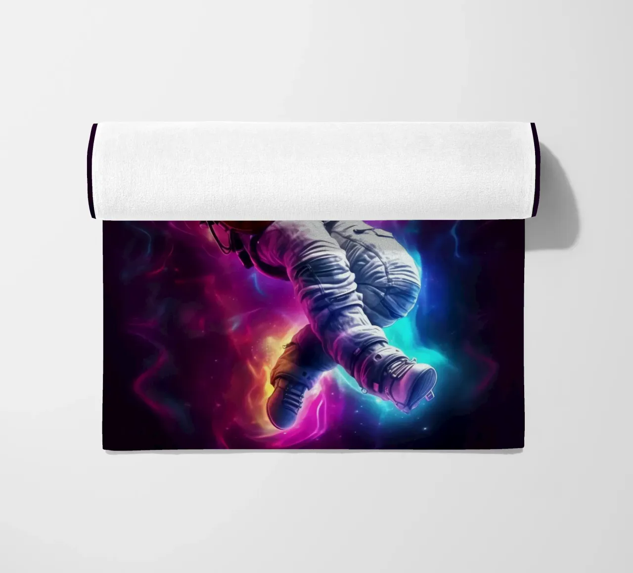 Astronauta suona la chitarra telo mare da Fleur de Lys